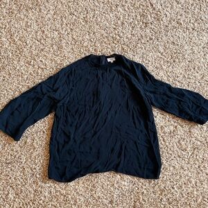 Wilfred Black Silk Blouse